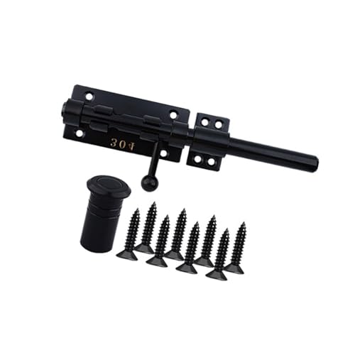 Praktische, stabile Edelstahl-Schiebebolzen mit Vorhängeschlösser-Loch für mehr Sicherheit an Türen und Schränken von UNTERING