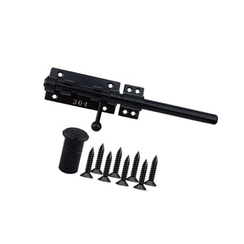 Praktische, stabile Edelstahl-Schiebebolzen mit Vorhängeschlösser-Loch für mehr Sicherheit an Türen und Schränken von UNTERING