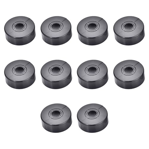 Praktische Badezimmer-Hardware-Abdeckungen, nahtlos, Duschbefestigung, Abdeckungen, geteilte Struktur, rostfreie ABS-dekorative Rohrabdeckungen, 10 Stück Praktische Badezimmer-Hardware-Abdeckungen, nahtlos, Duschbefestigung, Abdeckungen, geteilte Struktur, rostfreie ABS-dekorative Rohrabdeckungen, 10 Stück von UNTERING