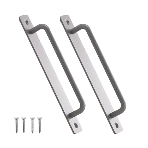 Praktische Scheunentürgriffe, 2 Stück, Lochmitte, Aluminiumlegierung, für Schiebetüren in Bad und Küche, einfache Installation Praktische Scheunentürgriffe, 2 Stück, Lochmitte, Aluminiumlegierung, für Schiebetüren in Bad und Küche, einfache Installation von UNTERING