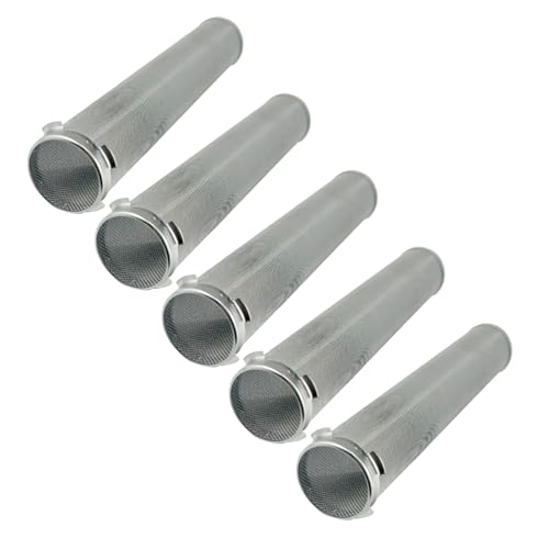 Professionelles Farbspritzfilter-Set, dreifach vernetzt, 30/60/100, für 440, 540, 640, 740, 1040i, 640i, 640i, luftlose Edelstahlfarbe, 5-teilig von UNTERING