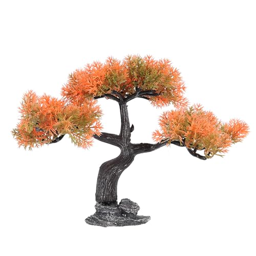 Realistische Kiefern-Bonsais-Dekoration, natürliches Aussehen und einfache Reinigung, für Aquarien in verschiedenen Größen, Unterwasserlandschaft, Unterwasser-Ornament Realistische Kiefern-Bonsais-Dekoration, natürliches Aussehen und einfache Reinigung, für Aquarien in verschiedenen Größen, Unterwasserlandschaft, Unterwasser-Ornament von UNTERING