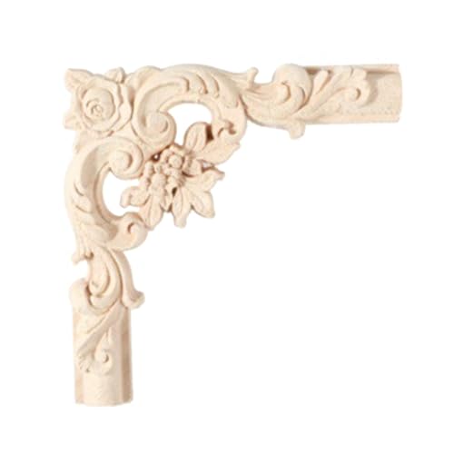 Retro-Wandverkleidung, französisches Blumenmuster, Holz, für Schranktüren, starke natürliche Oberfläche, Heimdekoration für Büro, Blumenapplikationen von UNTERING