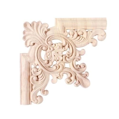 Retro-Wandverkleidung, französisches Blumenmuster, Holz, für Schranktüren, starke natürliche Oberfläche, Heimdekoration für Büro, Blumenapplikationen von UNTERING