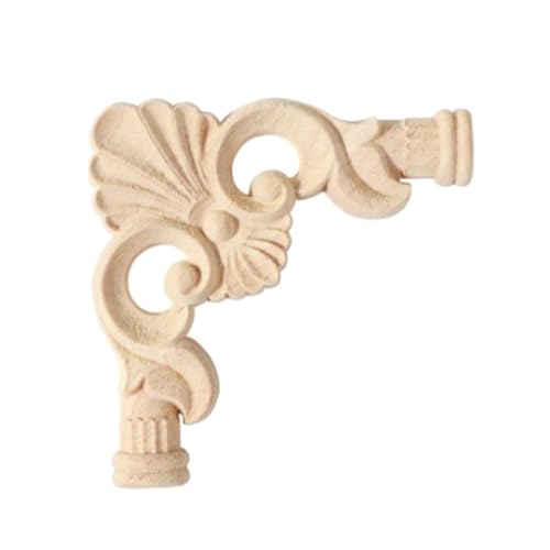 Retro-Wandverkleidung, französisches Blumenmuster, Holz, für Schranktüren, starke natürliche Oberfläche, Heimdekoration für Büro, Blumenapplikationen von UNTERING