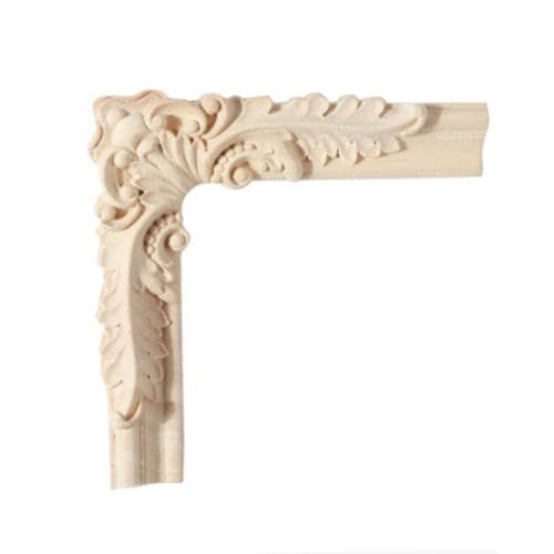 Retro-Wandverkleidung, französisches Blumenmuster, Holz, für Schranktüren, starke natürliche Oberfläche, Heimdekoration für Büro, Blumenapplikationen von UNTERING