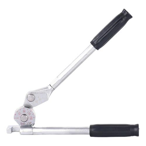 Rohrbieger, 6 mm/8 mm, 180 °, HVAC-Kupfer-Aluminiumrohre, manuelles Biegewerkzeug für Klimaanlage, manuelles Rohrbiegewerkzeug von UNTERING