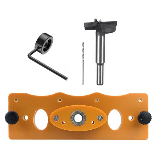 Schrankscharniervorrichtungen Klemmzubehör Bohrvorrichtungen für Türen Schränke Scharniere Montage Türscharniere Werkzeug Holzbearbeitung Holzbearbeitung Bohren von UNTERING