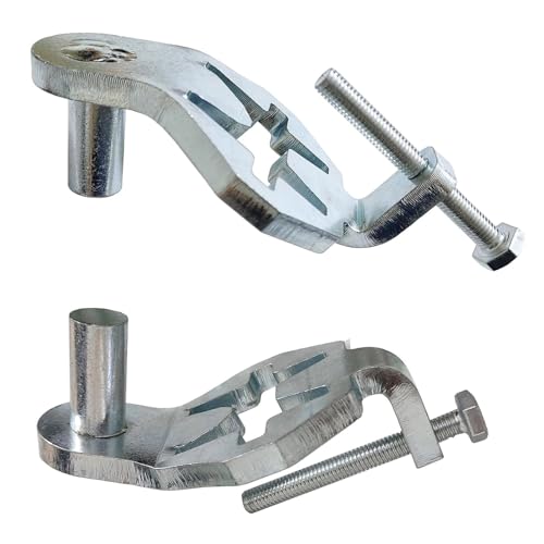 Schwere Edelstahl-Scharniere, Stift-Kompatibilität mit Standard-Pfostenzäunen für sichere Elektrozaun-Türmontage, Metall-T-Pfosten-Torscharniere, Zubehör von UNTERING