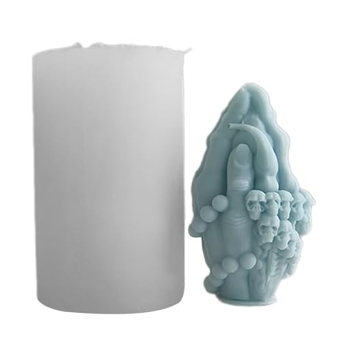 Silikonform, schöne Ton-Ornamente, Totenkopf-Handform, Statuenformen, Silikon zum Basteln, Epoxidharz, Gips Silikonform, schöne Ton-Ornamente, Totenkopf-Handform, Statuenformen, Silikon zum Basteln, Epoxidharz, Gips von UNTERING