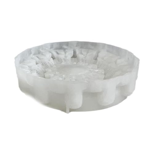 Silikonform für Teelichthalter, Totenkopf-Form, handgefertigt, Kunstbedarf, Kerzenhalter, runde Silikonform Silikonform für Teelichthalter, Totenkopf-Form, handgefertigt, Kunstbedarf, Kerzenhalter, runde Silikonform von UNTERING