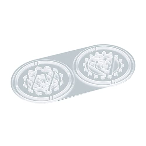 Silikonform mit sieben Ornament-Anhängern, rund, zur Herstellung von Obst-Aufbewahrungsplatten Silikonform mit sieben Ornament-Anhängern, rund, zur Herstellung von Obst-Aufbewahrungsplatten von UNTERING