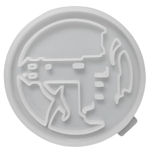 Silikonform zum Aufhängen an der Wand, Kunstharz, Ornament-Formen, Silikon, handgefertigt, Kunsthandwerk, Enthusiasten, Weihnachtsschmuck Silikonform zum Aufhängen an der Wand, Kunstharz, Ornament-Formen, Silikon, handgefertigt, Kunsthandwerk, Enthusiasten, Weihnachtsschmuck von UNTERING