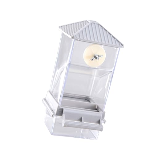 Sittiche Futterspender Container Box Automatischer Futterspender für kleine Papageien mit Nachfüllungen und Mülltrennung Papageien Futterspender Sittiche Futterspender Container Box Automatischer Futterspender für kleine Papageien mit Nachfüllungen und Mülltrennung Papageien Futterspender von UNTERING