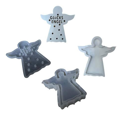 Stabiles Mehrzweck-Silikonform-Set für Bastelbedarf, Engelherzlampen, tragbar für Zuhause und Veranstaltung, Dekoration, Kinderzimmer-Dekoration von UNTERING