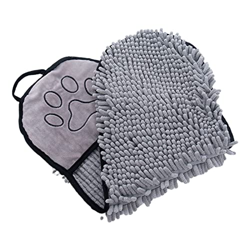Super saugfähiges Handtuch für die Hände, geeignet für Welpen, hautfreundliches Baden von Haustieren von UNTERING