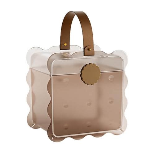 Transportbox für kleine Haustiere, belüfteter Transportkäfig, Tragetasche für Hamster, Tiere, Reisen, Haus, Haustier-Transportbehälter Transportbox für kleine Haustiere, belüfteter Transportkäfig, Tragetasche für Hamster, Tiere, Reisen, Haus, Haustier-Transportbehälter von UNTERING