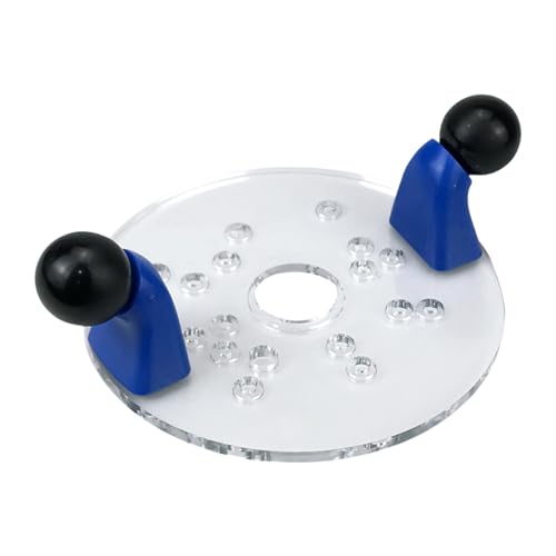 Trimmen Router Basis mit Doppelgriffen, Router Feste Führung für Holzbearbeitung Tischlerei Klare Acrylplatte Holzbearbeitung Enthusiast Trimmen Router Basis mit Doppelgriffen, Router Feste Führung für Holzbearbeitung Tischlerei Klare Acrylplatte Holzbearbeitung Enthusiast von UNTERING