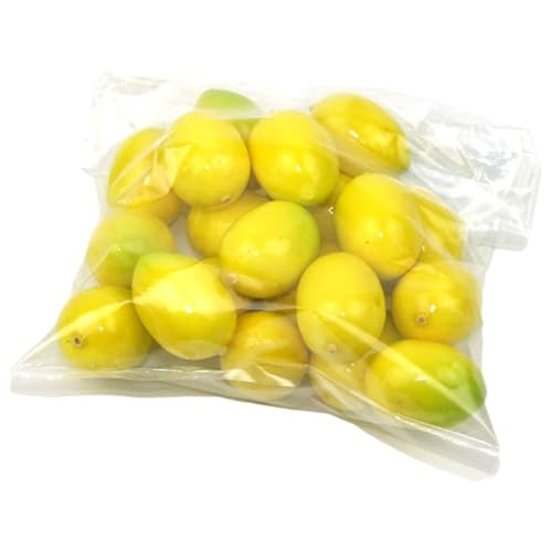 UNTERING 20 Stück Simulation Obst Zitrone Foto Requisiten Künstliches Gemüse für Küche Party Obstladen Modell Lebensmittel Ornament Obst Display Requisiten UNTERING 20 Stück Simulation Obst Zitrone Foto Requisiten Künstliches Gemüse für Küche Party Obstladen Modell Lebensmittel Ornament Obst Display Requisiten von UNTERING