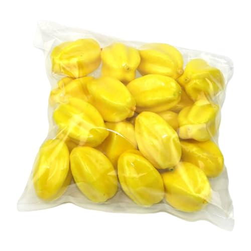 UNTERING 20 Stück Simulation Obst Zitrone Foto Requisiten Künstliches Gemüse für Küche Party Obstladen Modell Lebensmittel Ornament Obst Display Requisiten UNTERING 20 Stück Simulation Obst Zitrone Foto Requisiten Künstliches Gemüse für Küche Party Obstladen Modell Lebensmittel Ornament Obst Display Requisiten von UNTERING