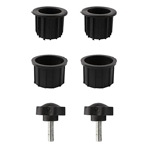 UNTERING 3,8 cm 4,8 cm Schirmsockel Loch Abdeckung Kappe Terrassenständer Ersatzteile Reparaturteile 6 Stück/Packung Terrassenboden Loch Stöpsel Abdeckkappe von UNTERING