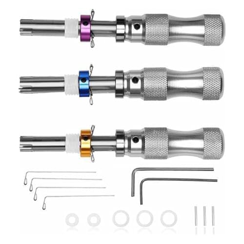 UNTERING 3-teiliges Sechskantschlüssel-Set, Edelstahl-Rohrgriff mit ergonomischem Design für die Autoreparatur und Heimverbesserung von Sechskantschlüsseln UNTERING 3-teiliges Sechskantschlüssel-Set, Edelstahl-Rohrgriff mit ergonomischem Design für die Autoreparatur und Heimverbesserung von Sechskantschlüsseln von UNTERING