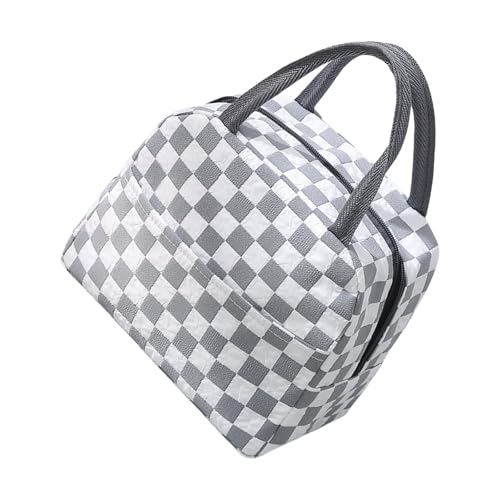 UNTERING Thermo-Lunchbox aus hochwertigem Oxford-Gewebe, wasserabweisendes Design, mehrere Fächer, Mahlzeitenaufbewahrung für den täglichen Pendler, tragbarer Thermobehälter mit Oxford-Tuch von UNTERING