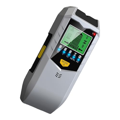 UNTERING Tragbares Wanderkennungsgerät 5 in 1 Wandscanner für Bolzen und Metalldetektion mit LCD-Display und Tonalarmen Wanddetektoren UNTERING Tragbares Wanderkennungsgerät 5 in 1 Wandscanner für Bolzen und Metalldetektion mit LCD-Display und Tonalarmen Wanddetektoren von UNTERING