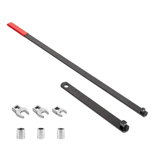 UNTERING Umfassendes Spannrollenschlüssel-Set, Umlenkrolle, Anpassung für Autowerkstätten, Zuhause, Garagen und Notfälle, Reparaturen, Garagen-Werkzeug-Set von UNTERING