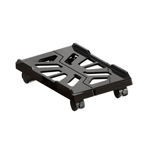 Verstellbarer mobiler CPU-Ständer, Computer-Tower-Halter mit 4 Rollen, PC-Wagen für Gamer und Studenten, aus Metall, rollender PC-Wagen unter dem Schreibtisch Verstellbarer mobiler CPU-Ständer, Computer-Tower-Halter mit 4 Rollen, PC-Wagen für Gamer und Studenten, aus Metall, rollender PC-Wagen unter dem Schreibtisch von UNTERING