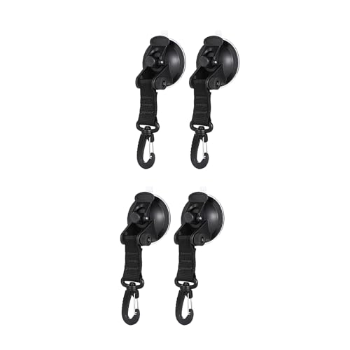 Vielseitiger drehbarer Saugnapf-Haken, leistungsstarker Saugnapf, Reisen für Camping und Zuhause, Camping-Enthusiasten, 4 Stück Vielseitiger drehbarer Saugnapf-Haken, leistungsstarker Saugnapf, Reisen für Camping und Zuhause, Camping-Enthusiasten, 4 Stück von UNTERING