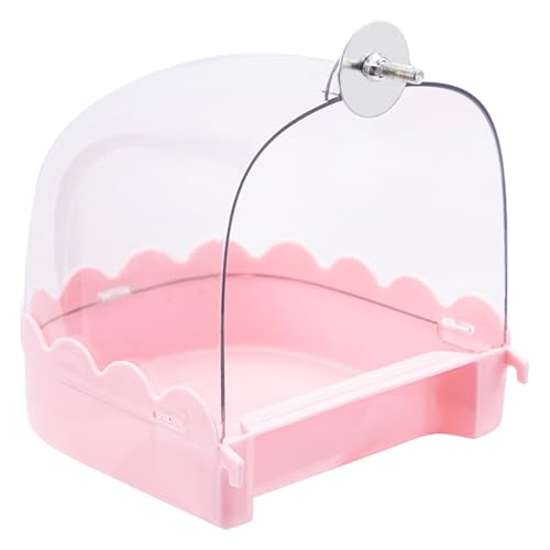 Vogeltränke zum Aufhängen für Käfig montiertes Waschbecken klare Dusche für Sittiche Dekoration Nymphensittiche Dusche Vogeltränke zum Aufhängen für Käfig montiertes Waschbecken klare Dusche für Sittiche Dekoration Nymphensittiche Dusche von UNTERING