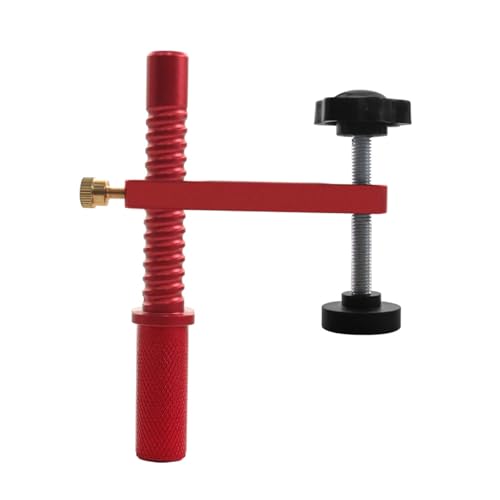 Woodworker Essential Werkbank-Hundeklemmen, 19 mm/20 mm Löcher, Aluminium, sicherer Halt für sichere Materialien, Griffwerkzeug von UNTERING