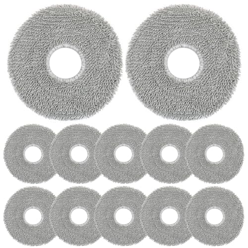 12 Stück Wischtücher für Dreame X50 Ultra Complete/L10s Ultra Gen 2/L10s Ultra/L10s Pro Ultra Heat/X40 Ultra Complete/X40 Ultra/L40 Ultra/Mova E30 Ultra Saugroboter, Mikrofaser Nasses Wischpad Zubehör 12 Stück Wischtücher für Dreame X50 Ultra Complete/L10s Ultra Gen 2/L10s Ultra/L10s Pro Ultra Heat/X40 Ultra Complete/X40 Ultra/L40 Ultra/Mova E30 Ultra Saugroboter, Mikrofaser Nasses Wischpad Zubehör von UNU
