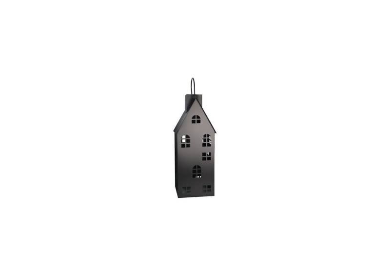 UNUS GARDEN LED Solarleuchte Metall-Häuser groß 3er Set (80cm,60cm,40cm), Metallhaus Laterne Windlicht Garten Eingang Teelichthaus Dekolicht von UNUS GARDEN