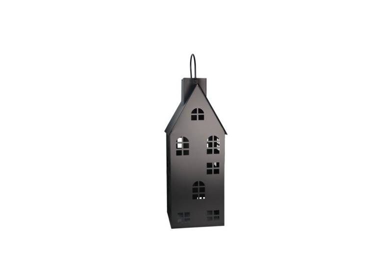 UNUS GARDEN LED Solarleuchte Metall-Häuser groß 3er Set (80cm,60cm,40cm), Metallhaus Laterne Windlicht Garten Eingang Teelichthaus Dekolicht von UNUS GARDEN