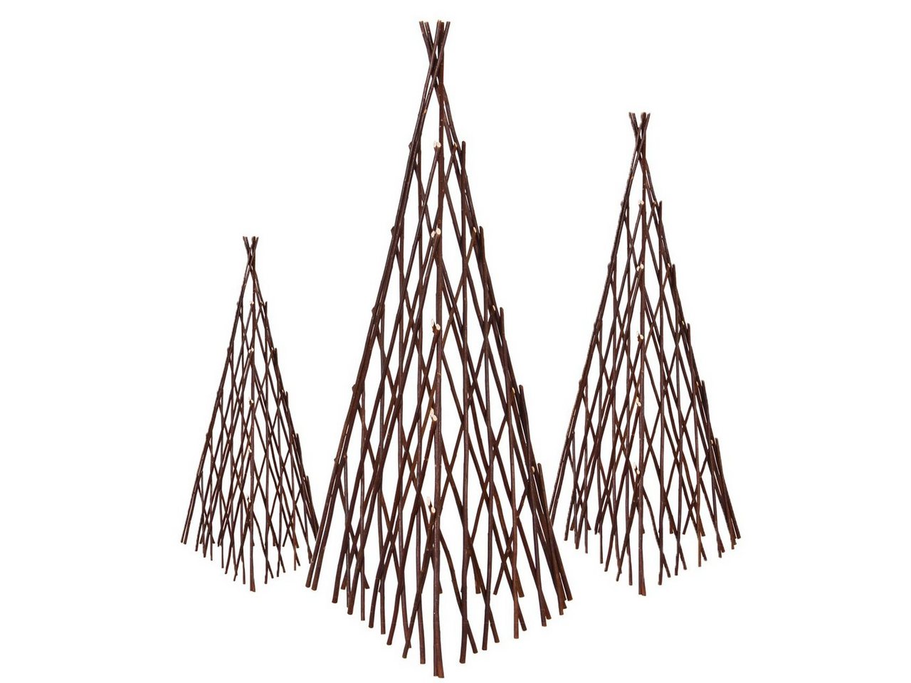 UNUS GARDEN Rankhilfe Rankgitter Pyramide 3er Set UNUS GARDEN Rankhilfe Rankgitter Pyramide 3er Set von UNUS GARDEN