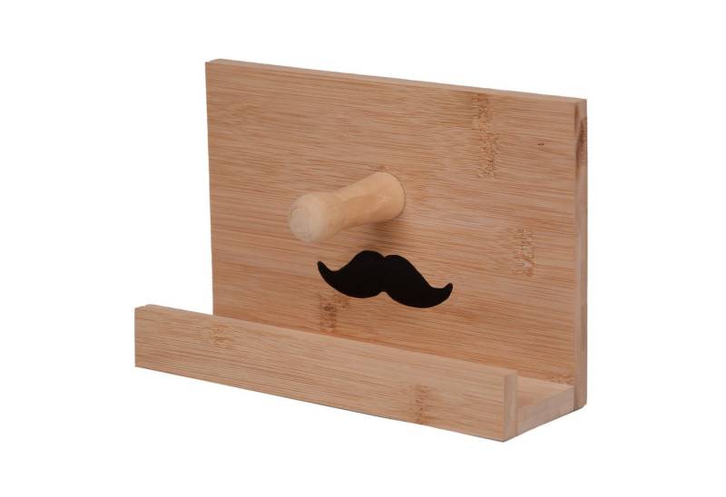 UNUS HOME Dekofigur UNUS® Brillenständer aus Bambus mit witzigem Motiv (Bambus), Lustiger Brillenhalter, Brillenablage, Brillenaufbewahrung von UNUS HOME