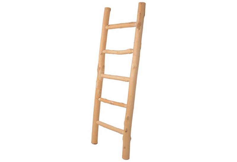 UNUS HOME Regalleiter Deko-Holzleiter (120cm, naturfarben), handtuchhalter, gartendeko, pflanzenhalter, handtuchleiter, holzleiter von UNUS HOME
