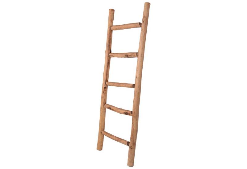 UNUS HOME Regalleiter Deko-Holzleiter (120cm, old look), handtuchhalter, gartendeko, pflanzenhalter, handtuchleiter, holzleiter von UNUS HOME