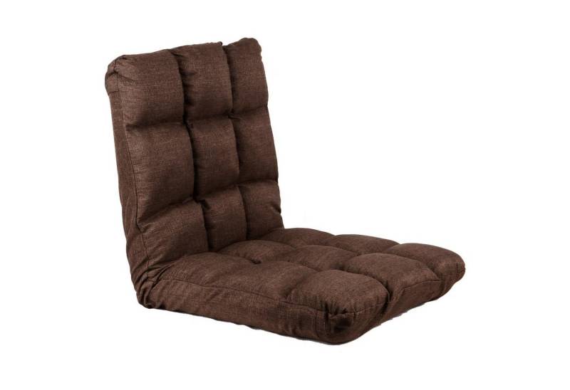 UNUS HOME Sessel Bodenstuhl (1-St., 105x45x10 cm (LxBxH) im flachem Zustand), Bodenkissen mit Lehne, Sitzkissen, Rückenlehne, Meditationsstuhl von UNUS HOME