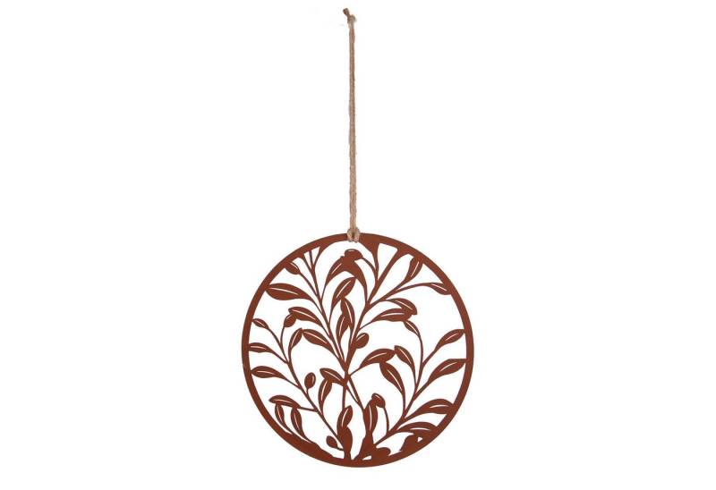 UNUS HOME Wanddekoobjekt Aufhänger Olivenblätter (25cm), Hängedeko Wanddeko Fensterdeko Hausdeko Flurdeko von UNUS HOME