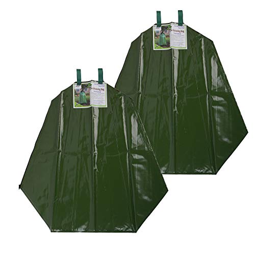 UNUS Baumbewässerungssack 55/75 Liter Fassungsvermögen Wassersack - Langzeit Bewässerung für Ihre Bäume - Tröpfchensystem aus strapazierfähigem PVC Material (2X 55 Liter) von UNUS