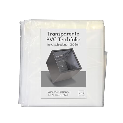UNUS PVC Einsatz 80x80x40 cm robuster Inneneinsatz für Pflanzkübel und Rostkübel vielseitig nutzbar als Pflanzeinsatz, Wasserspeicher oder Mini-Teich, transparent & stabil UNUS PVC Einsatz 80x80x40 cm robuster Inneneinsatz für Pflanzkübel und Rostkübel vielseitig nutzbar als Pflanzeinsatz, Wasserspeicher oder Mini-Teich, transparent & stabil von UNUS