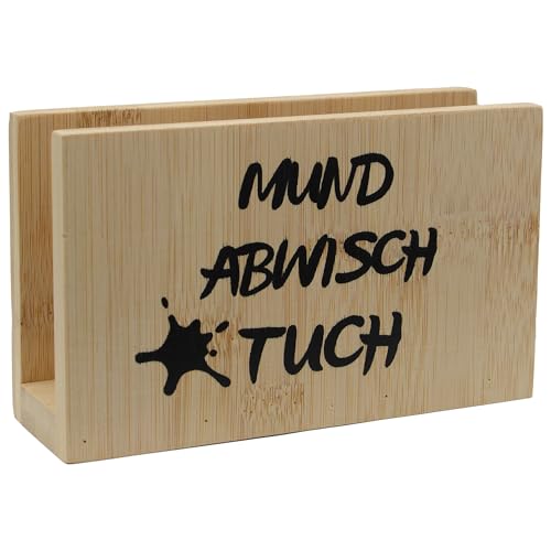 Serviettenhalter Bambus Mundabwischtuch von UNUS