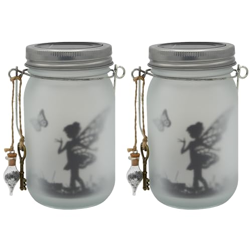 Solar Leuchte Elfenglas Feenglas 2er Set von UNUS