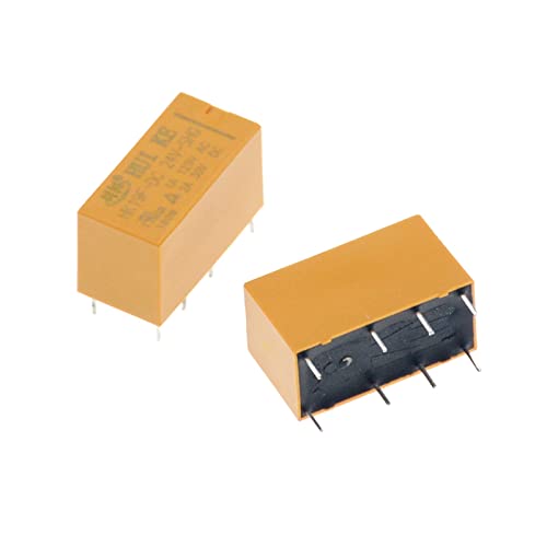 UNbit 1 Stück DC3V 5V 9V 12V 8 Fuß 2A 2 Offenes 2 Geschlossenes Relais Kommunikationssignalrelais Elektromagnetisches Relais Relais (Size : DC9V) von UNbit