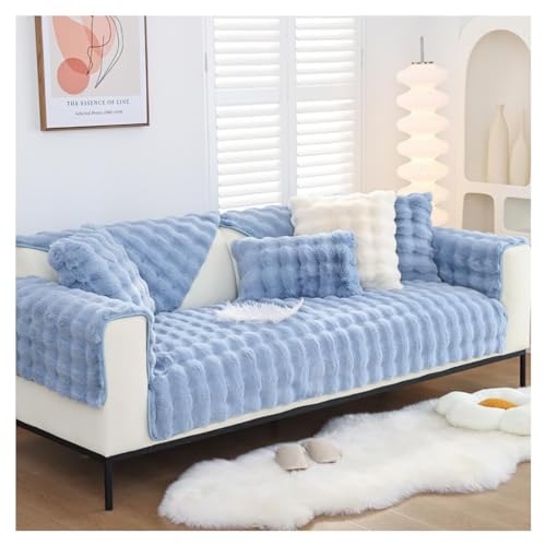 UNbit Couchbezüge Sofa Überzug Sofabezug Plüsch-Sofabezüge für 1-, 2- und 3-Sitzer, warme Samt-Sofakissenbezüge, Weichheit, Komfort, atmungsaktiv, leicht zu reinigen WEWYQSJXBXF-4115(Color:E,Size:70× von UNbit