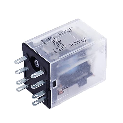 UNbit MY2P HH52P MY2NJ DC 12 V 24 V 36 V 48 V 110 V 220 V 8-Pin Spule Allzweck DPDT Micro Mini Elektromagnetisches Relais Relais (Size : DC 36V) von UNbit