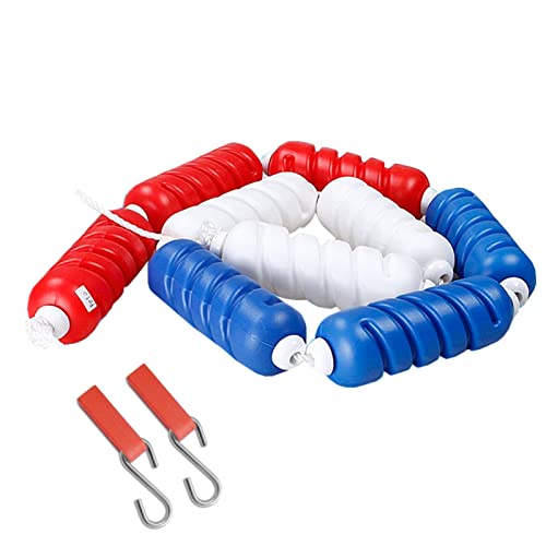 UNbit Schwimmbad-Sicherheitsseil, Schwimmleine, Trennseil, schwimmendes Trennseil for Schwimmbäder, 1 m – 10 m Pool-Sicherheitsbojenleine mit Haken, for Unterteilen von Schwimmbahnen oder for Abtrenne UNbit Schwimmbad-Sicherheitsseil, Schwimmleine, Trennseil, schwimmendes Trennseil for Schwimmbäder, 1 m – 10 m Pool-Sicherheitsbojenleine mit Haken, for Unterteilen von Schwimmbahnen oder for Abtrenne von UNbit